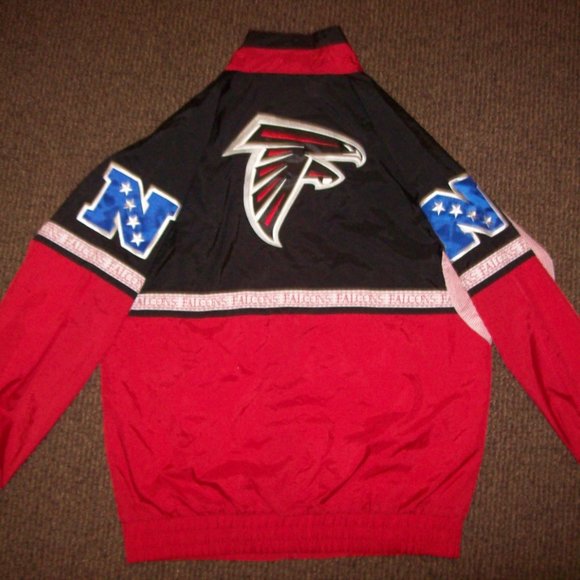 ATLANTA FALCONS Starter Safari High Detail Nylon Jacket - Picture 8 of 13